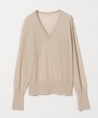 【ユナイテッドアローズ/UNITED ARROWS】のconte シアー Vネックニット 人気、トレンドファッション・服の通販 founy(ファニー) ファッション Fashion レディースファッション Fashion for Women トップス・カットソー Cut & Sew Tops ニット Knit Tops & Sweaters Vネックトップス V-Neck Tops / V-Cut Neckline Shirts シアー Sheer, See-Through 定番 Standard, Basic Item thumbnail BEIGE|ID: prp329100004847923 ipo3291000000035429212