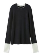 【ミラオーウェン/Mila Owen】のバイカラーリブニット 人気、トレンドファッション・服の通販 founy(ファニー) 雑誌掲載アイテム Magazine Picks & Fashion Features ファッション雑誌 Fashion Magazines オッジ Oggi ファッション Fashion レディースファッション Fashion for Women トップス・カットソー Cut & Sew Tops ニット Knit Tops & Sweaters アクリル Acrylic Material 春 Spring 3月号 March Issue シンプル Simple, Minimal ジャケット Jacket, Outerwear スタイリッシュ Stylish, Fashionable スマート Smart, Elegant 雑誌 Magazine, Fashion Magazine フォルム Silhouette, Form ボトム Bottoms, Lower Wear モノトーン Monotone, Black and White リブニット Rib Knit, Ribbed Knit エレガント 上品 Elegant thumbnail NVY[089]|ID: prp329100004847928 ipo3291000000036257635