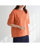 【イッカ/ikka】のコットンUSAミニ裏毛半袖Tシャツ 人気、トレンドファッション・服の通販 founy(ファニー) ファッション Fashion レディースファッション Fashion for Women トップス・カットソー Cut & Sew Tops シャツ・ブラウス・オフィスカジュアル Elegant Blouses & Button-Ups ロングTシャツ・Tシャツ Longline T-Shirts & Tees カットソー Cut and Sewn Top シンプル Simple, Minimal スウェット / スエット Sweatshirt, Sweatwear スリット Slit, Slit Detail ボックス Boxy, Box Shape ラウンド Round, Round Neck 半袖 Short Sleeve, Half Sleeve 無地 Plain, Solid Color thumbnail オレンジ|ID: prp329100004848155 ipo3291000000035812519