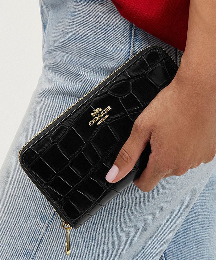 【コーチ/COACH】の【公式】ロング ジップ アラウンド ウォレット インテリア・キッズ・メンズ・レディースファッション・服の通販 founy(ファニー) https://founy.com/ ファッション Fashion レディースファッション Fashion for Women iPhone アイフォーン iPhone ウォレット Wallet シューズ Shoes, Footwear ジップ Zip, Zipper ロング Long, Long-Length 財布 Wallet, Purse |ID: prp329100004848295 ipo3291000000036013305