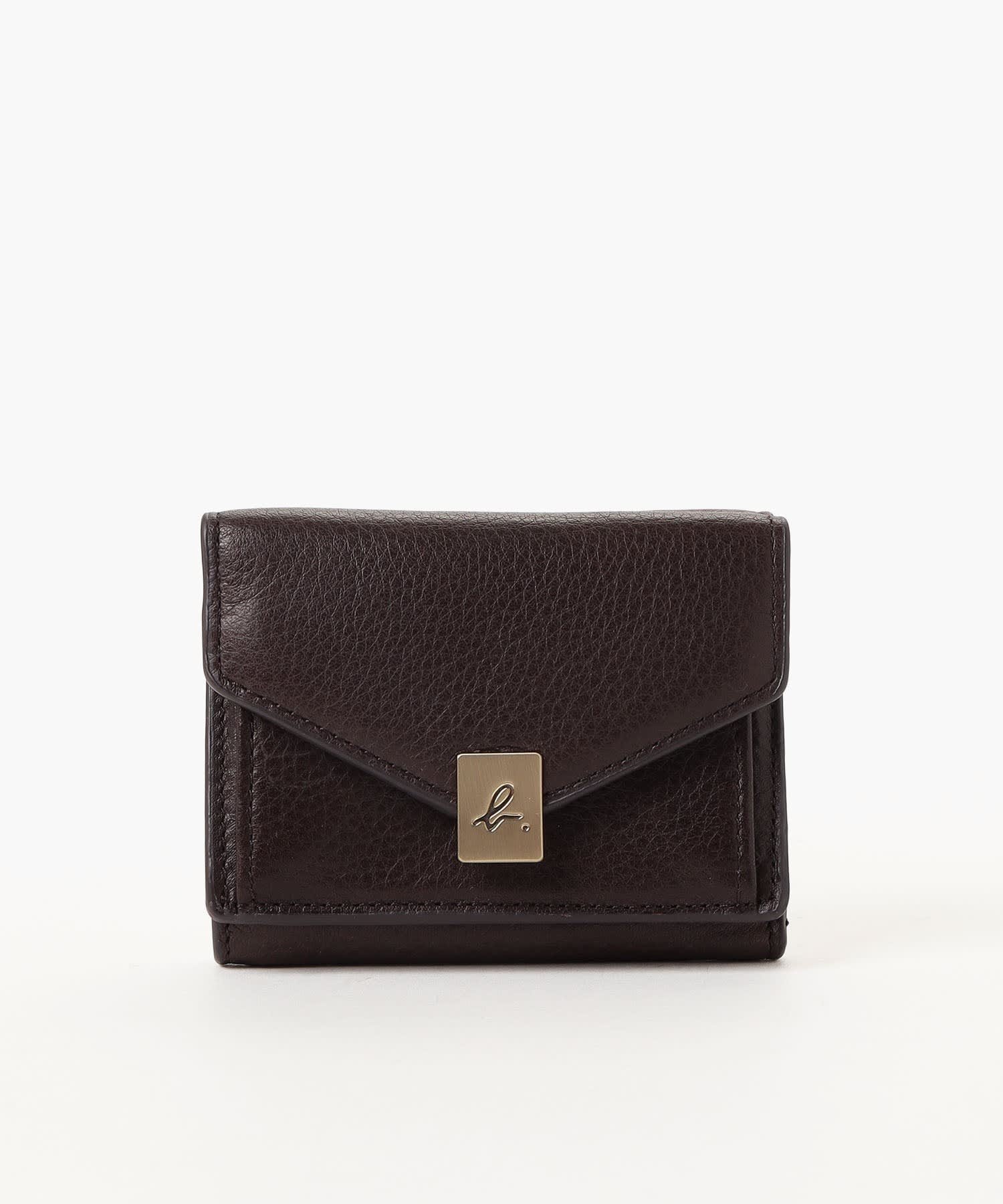 【アニエスベー ファム/agnes b. FEMME】のレザーミニウォレット miyuki TAW04-03 インテリア・キッズ・メンズ・レディースファッション・服の通販 founy(ファニー) 　ファッション　Fashion　レディースファッション　Fashion for Women　シンプル　Simple, Minimal　ドット　Polka Dot, Dot Pattern　フェミニン　Feminine, Girly　人気　Popular, Best Seller　女優　Actress Style, Celebrity Inspired　財布　Wallet, Purse　ブラウン|ID: prp329100004848700 ipo3291000000036248968