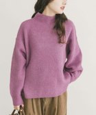 【アイテムズアーバンリサーチ/ITEMS URBAN RESEARCH】のフワフワボトルネックニット パープル|ID: prp329100004848713 ipo3291000000035454048