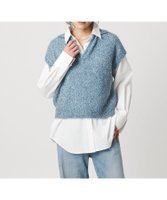 【ユナイテッドアローズ/UNITED ARROWS】のグリッター スキッパーポロ ベスト 人気、トレンドファッション・服の通販 founy(ファニー) ファッション Fashion レディースファッション Fashion for Women アウター Coat / Outerwear Collection トップス・カットソー Cut & Sew Tops ベスト&ジレ / 重ね着スタイル Vests & Gilets グリッター Glitter, Sparkle スキッパー Skipper, Open Collar ベスト Vest, Waistcoat ロング Long, Long-Length |ID:prp329100004848715