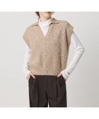 【ユナイテッドアローズ/UNITED ARROWS】のグリッター スキッパーポロ ベスト 人気、トレンドファッション・服の通販 founy(ファニー) ファッション Fashion レディースファッション Fashion for Women アウター Coat / Outerwear Collection トップス・カットソー Cut & Sew Tops ベスト&ジレ / 重ね着スタイル Vests & Gilets グリッター Glitter, Sparkle スキッパー Skipper, Open Collar ベスト Vest, Waistcoat ロング Long, Long-Length thumbnail GOLD|ID: prp329100004848715 ipo3291000000035454207