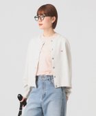 【ビームス ウイメン/BEAMS】のDANTON / ドット釦クルーネックカーディガン 人気、トレンドファッション・服の通販 founy(ファニー) ファッション Fashion レディースファッション Fashion for Women トップス・カットソー Cut & Sew Tops カーディガン・羽織り Layered Style Cardigans カットソー Cut and Sewn Top カーディガン Cardigan, Knitwear シンプル Simple, Minimal スウェット / スエット Sweatshirt, Sweatwear スマート Smart, Elegant スラックス Slacks, Dress Pants デニム Denim, Jeans Material ドット Polka Dot, Dot Pattern バランス Balance, Style Balance フランス France, French ベーシック Basic, Essential リラックス Relax, Relaxed Fit ワーク Workwear, Utility Style おすすめ Recommended / Our Picks エレガント 上品 Elegant thumbnail 110_TOP_ECRU|ID: prp329100004848718 ipo3291000000035454328