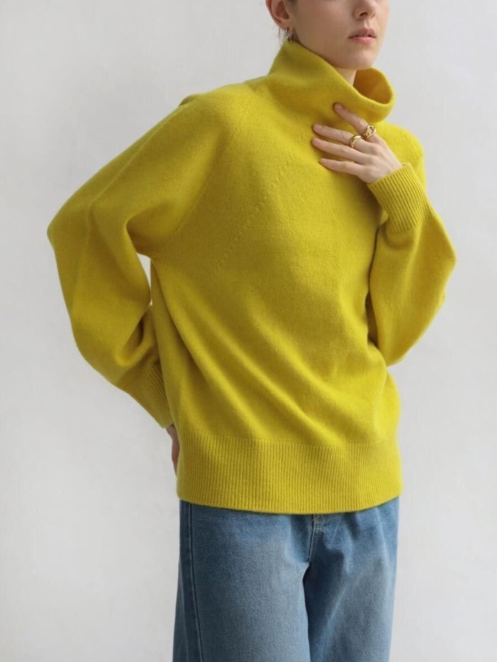 【ラシュッド/LASUD】の【諏訪】ボトルネックウールニットPO インテリア・キッズ・メンズ・レディースファッション・服の通販 founy(ファニー) https://founy.com/ ファッション Fashion レディースファッション Fashion for Women トップス・カットソー Cut & Sew Tops ニット Knit Tops & Sweaters イエロー Yellow エレガント 上品 Elegant ボトルネック Bottle Neck, Mock Neck A/W・秋冬 Autumn/Winter |ID: prp329100004848720 ipo3291000000035454346