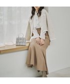 【プロポーション ボディドレッシング/PROPORTION BODY DRESSING】のファンシーツイード風ニットカーディガン 25AW 人気、トレンドファッション・服の通販 founy(ファニー) ファッション Fashion レディースファッション Fashion for Women トップス・カットソー Cut & Sew Tops ニット Knit Tops & Sweaters カーディガン・羽織り Layered Style Cardigans 2025年 2025 2025-2026秋冬・A/W Autumn/Winter 2025–26 AW25–26 カーディガン Cardigan, Knitwear ツイード Twill, Twill Weave エレガント 上品 Elegant thumbnail アイボリー2|ID: prp329100004848724 ipo3291000000035454439