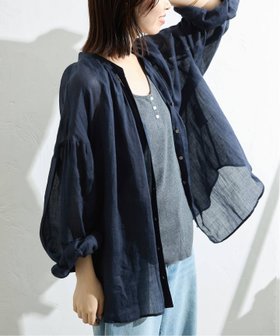 【スローブ イエナ/SLOBE IENA】のラミースキッパーシャツ 人気、トレンドファッション・服の通販 founy(ファニー) ファッション Fashion レディースファッション Fashion for Women トップス・カットソー Cut & Sew Tops シャツ・ブラウス・オフィスカジュアル Elegant Blouses & Button-Ups 2025年 2025 2025春夏・S/S Spring/Summer 2025 SS25 ギャザー Gathered, Ruffled シアー Sheer, See-Through スキッパー Skipper, Open Collar リネン Linen, Linen Fabric 夏 Summer |ID:prp329100004848729