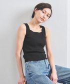 【ユナイテッドアローズ/UNITED ARROWS】のリブ スクエアネック ニットキャミソール 人気、トレンドファッション・服の通販 founy(ファニー) ファッション Fashion レディースファッション Fashion for Women トップス・カットソー Cut & Sew Tops ニット Knit Tops & Sweaters キャミソール&ノースリーブ Camisoles & Sleeveless Tops アンサンブル Ensemble Set インナー Innerwear カーディガン Cardigan, Knitwear キャミソール Camisole, Spaghetti Strap Top シアー Sheer, See-Through ジャケット Jacket, Outerwear スクエア Square, Square Shape デコルテ Décolleté, Neckline トレンド Trend, Trending Now おすすめ Recommended / Our Picks エレガント 上品 Elegant thumbnail BLACK|ID: prp329100004848752 ipo3291000000035455086