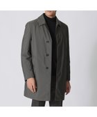 【ポール スチュアート/Paul Stuart / MEN】の【防風】【MADISON midi.】メランジタフタ バルマカーンミディコート グレー系|ID: prp329100004848822 ipo3291000000035456458