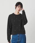 【ビューティ&ユース ユナイテッドアローズ/BEAUTY&YOUTH / UNITED ARROWS】のコットン裏毛 ラインストーン スウェットプルオーバー 人気、トレンドファッション・服の通販 founy(ファニー) ファッション Fashion レディースファッション Fashion for Women トップス・カットソー Cut & Sew Tops レディースパーカー・カジュアルフーディー Casual Hoodies & Sweatshirts カジュアルプルオーバー・ニットトップス Pullovers & Knit Tops / Casual Pullovers スウェット・クルーネックトップス Sweatshirts & Crewnecks / Relaxed Fit Sweat Tops アクセサリー Fashion Accessories 春 Spring スウェット / スエット Sweatshirt, Sweatwear ストーン Stone, Gem-Like バランス Balance, Style Balance フレア Flare, Flared ベーシック Basic, Essential ボトム Bottoms, Lower Wear ロング Long, Long-Length ワイド Wide, Wide Fit おすすめ Recommended / Our Picks thumbnail BLACK|ID: prp329100004848826 ipo3291000000035833845