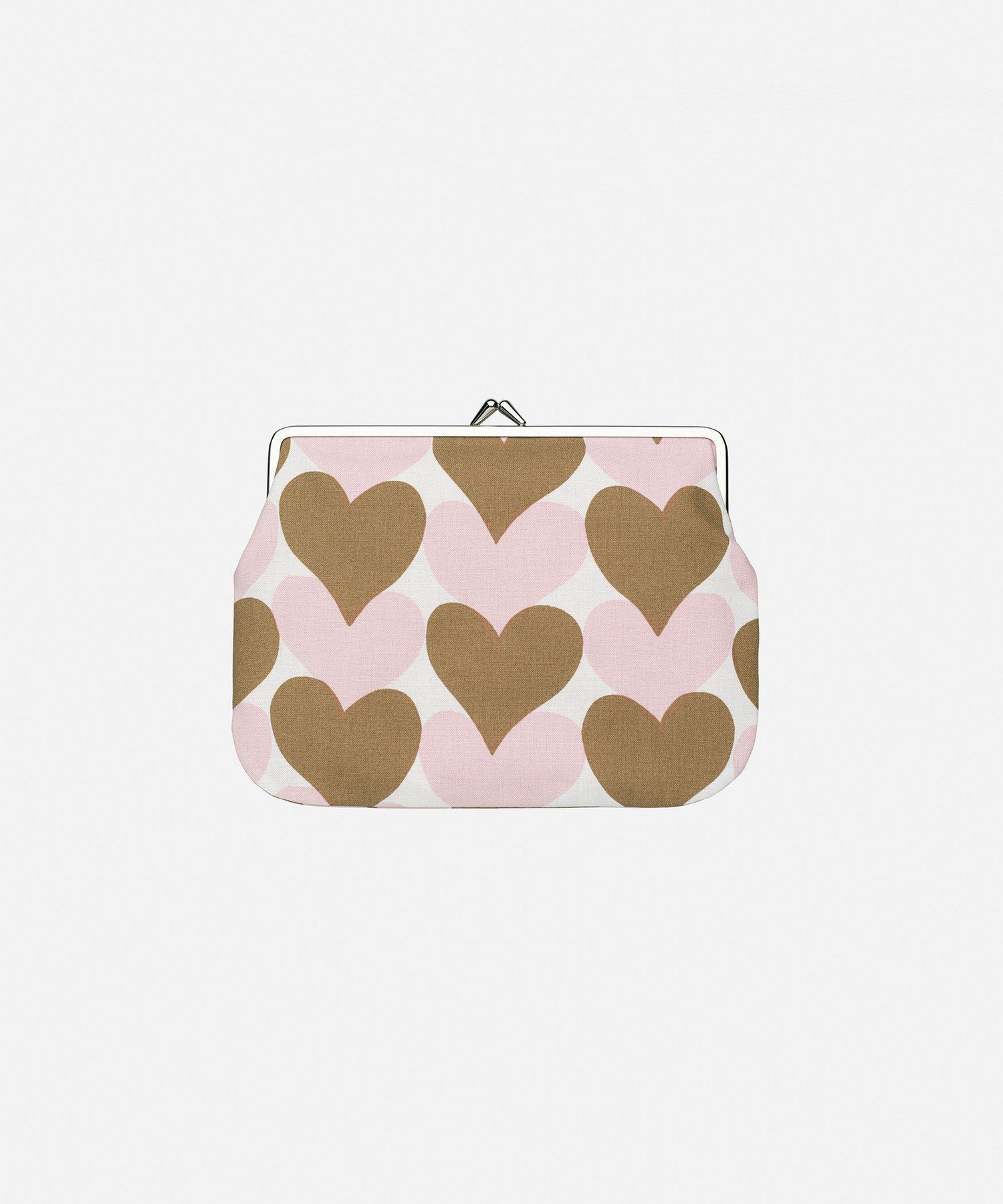 【マリメッコ/marimekko】の【Rakuten Fashion限定】Pienet Sydamet Puolikas Kukkaro がま口ポーチ 人気、トレンドファッション・服の通販 founy(ファニー) 　ファッション　Fashion　レディースファッション　Fashion for Women　ポーチ&ミニバッグ　Pouches & Mini Bags　おすすめ　Recommended / Our Picks　ポーチ　Pouch, Small Case　ワイド　Wide, Wide Fit　 other-1|ID: prp329100004848920 ipo3291000000035457733