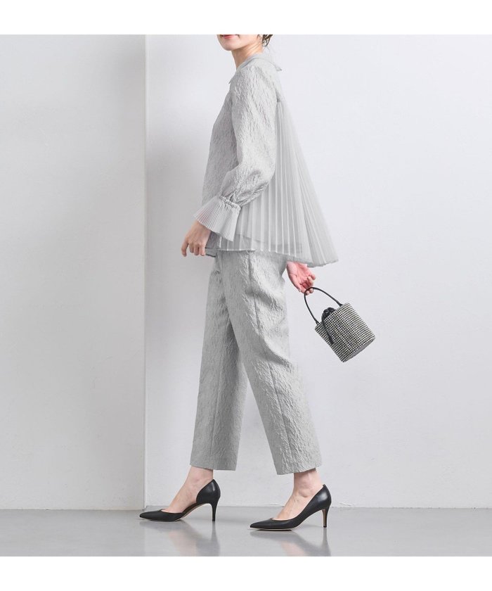 【ユナイテッドアローズ/UNITED ARROWS】のツートーン ジャガード ブラウス インテリア・キッズ・メンズ・レディースファッション・服の通販 founy(ファニー) https://founy.com/ ファッション Fashion レディースファッション Fashion for Women トップス・カットソー Cut & Sew Tops シャツ・ブラウス・オフィスカジュアル Elegant Blouses & Button-Ups アクセサリー Fashion Accessories オーガンジー Organza Fabric コンビ Combo, Combination Style スリム Slim, Slim Fit セットアップ Set-Up, Coordinated Outfit ドット Polka Dot, Dot Pattern ブルゾン Blouson, Bomber Jacket プリーツ Pleats, Pleated ベスト Vest, Waistcoat 別注 Limited Edition, Custom Order アウトレット Outlet / Clearance おすすめ Recommended / Our Picks セレモニー Ceremony |ID: prp329100004848928 ipo3291000000035457843