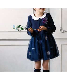 【パンパンテュテュ/panpantutu / KIDS】のお花とリボンのフォーマルセットアップ(3点セット) 人気、トレンドファッション・服の通販 founy(ファニー) ファッション Fashion キッズファッション Fashion for Kids おすすめ Recommended / Our Picks カフス Cuff Design スウィート Sweet, Cute Style セレモニー Ceremony チュール Tulip, Tulip Motif バランス Balance, Style Balance リボン Ribbon, Bow 入学式 Entrance Ceremony 結婚式 Wedding |ID:prp329100004849841