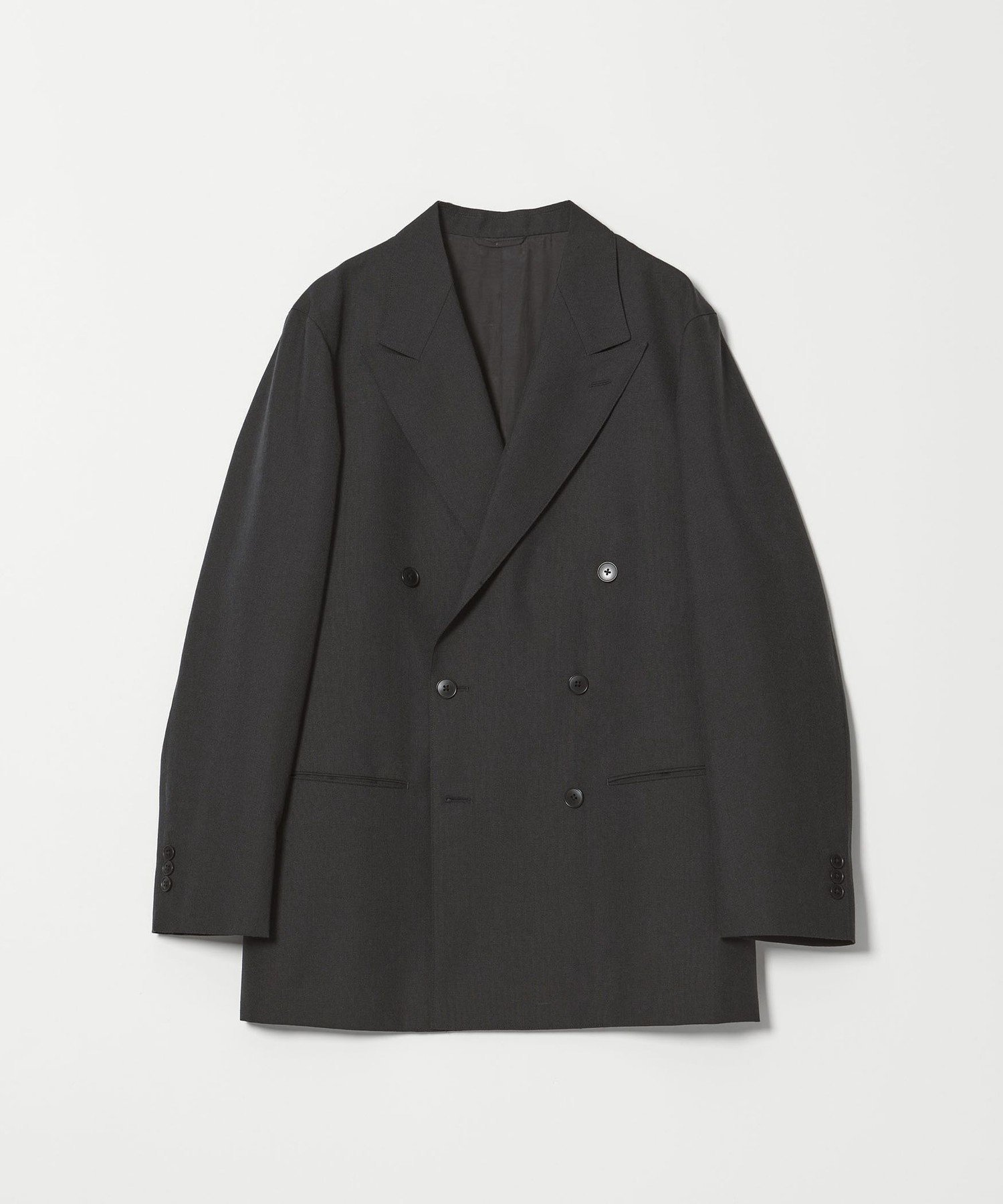 【ビューティ&ユース ユナイテッドアローズ/BEAUTY&YOUTH / UNITED ARROWS / MEN】のSteven Alan ウール オックスフォード ダブルブレステッド 6B ジャケット インテリア・キッズ・メンズ・レディースファッション・服の通販 founy(ファニー) 　ファッション　Fashion　メンズファッション　Fashion for Men　アメリカン　American Style　クラシック　Classic, Timeless Style　シンプル　Simple, Minimal　ジャケット　Jacket, Outerwear　セットアップ　Set-Up, Coordinated Outfit　ドレス　Dress, One-Piece　ドレープ　Drape, Draping Fabric　ニューヨーク　New York, NYC Style　バランス　Balance, Style Balance　フォルム　Silhouette, Form　ポケット　Pocket, Pocket Detail　モダン　Modern, Contemporary　リラックス　Relax, Relaxed Fit　おすすめ　Recommended / Our Picks　エレガント 上品　Elegant　BLACK|ID: prp329100004850105 ipo3291000000036338930