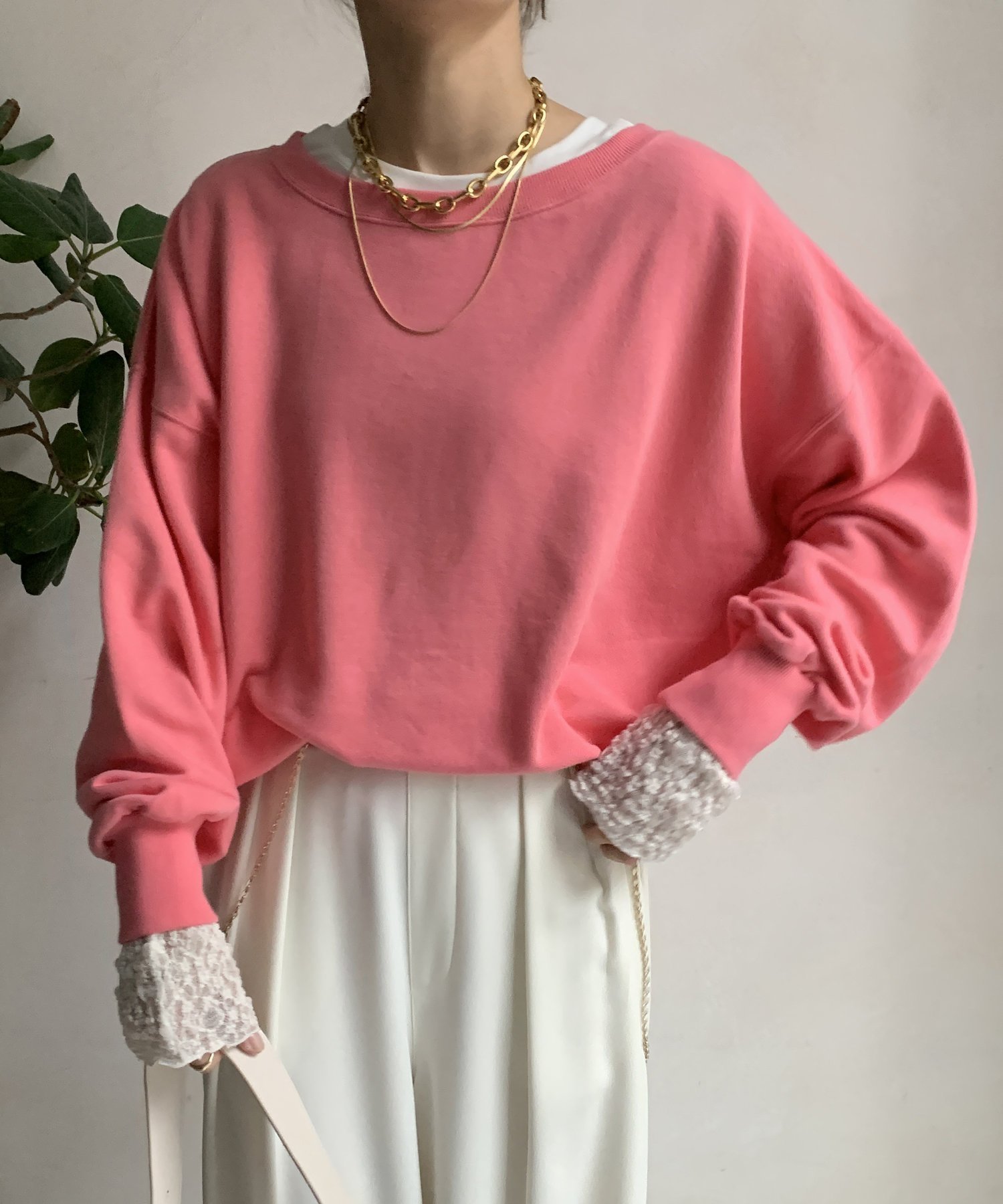 【ドゥドゥ/DouDou】の【完売カラー再追加!/累計販売数8000枚突破!】裏毛スウェット インテリア・キッズ・メンズ・レディースファッション・服の通販 founy(ファニー) 　ファッション　Fashion　レディースファッション　Fashion for Women　トップス・カットソー　Cut & Sew Tops　レディースパーカー・カジュアルフーディー　Casual Hoodies & Sweatshirts　スウェット・クルーネックトップス　Sweatshirts & Crewnecks / Relaxed Fit Sweat Tops　インナー　Innerwear　シンプル　Simple, Minimal　スウェット / スエット　Sweatshirt, Sweatwear　スマート　Smart, Elegant　ロング　Long, Long-Length　A/W・秋冬　Autumn/Winter　冬　Winter / This Winter　再入荷　Restock / Back in Stock　おすすめ　Recommended / Our Picks　2025年　2025　2025-2026秋冬・A/W　Autumn/Winter 2025–26 AW25–26　ピンクその他1|ID: prp329100004850185 ipo3291000000036284107