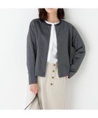 【ヒューマンウーマン/HUMAN WOMAN】のポンチカーディガン 人気、トレンドファッション・服の通販 founy(ファニー) ファッション Fashion レディースファッション Fashion for Women トップス・カットソー Cut & Sew Tops カーディガン・羽織り Layered Style Cardigans おすすめ Recommended / Our Picks インナー Innerwear カーディガン Cardigan, Knitwear キャミソール Camisole, Spaghetti Strap Top シンプル Simple, Minimal スタンダード Standard, Basic ストレッチ Stretch, Stretchy Fabric タンク Tank Top, Sleeveless Top パイピング Piping, Trim Design ベーシック Basic, Essential thumbnail グレー|ID: prp329100004850190 ipo3291000000035539243