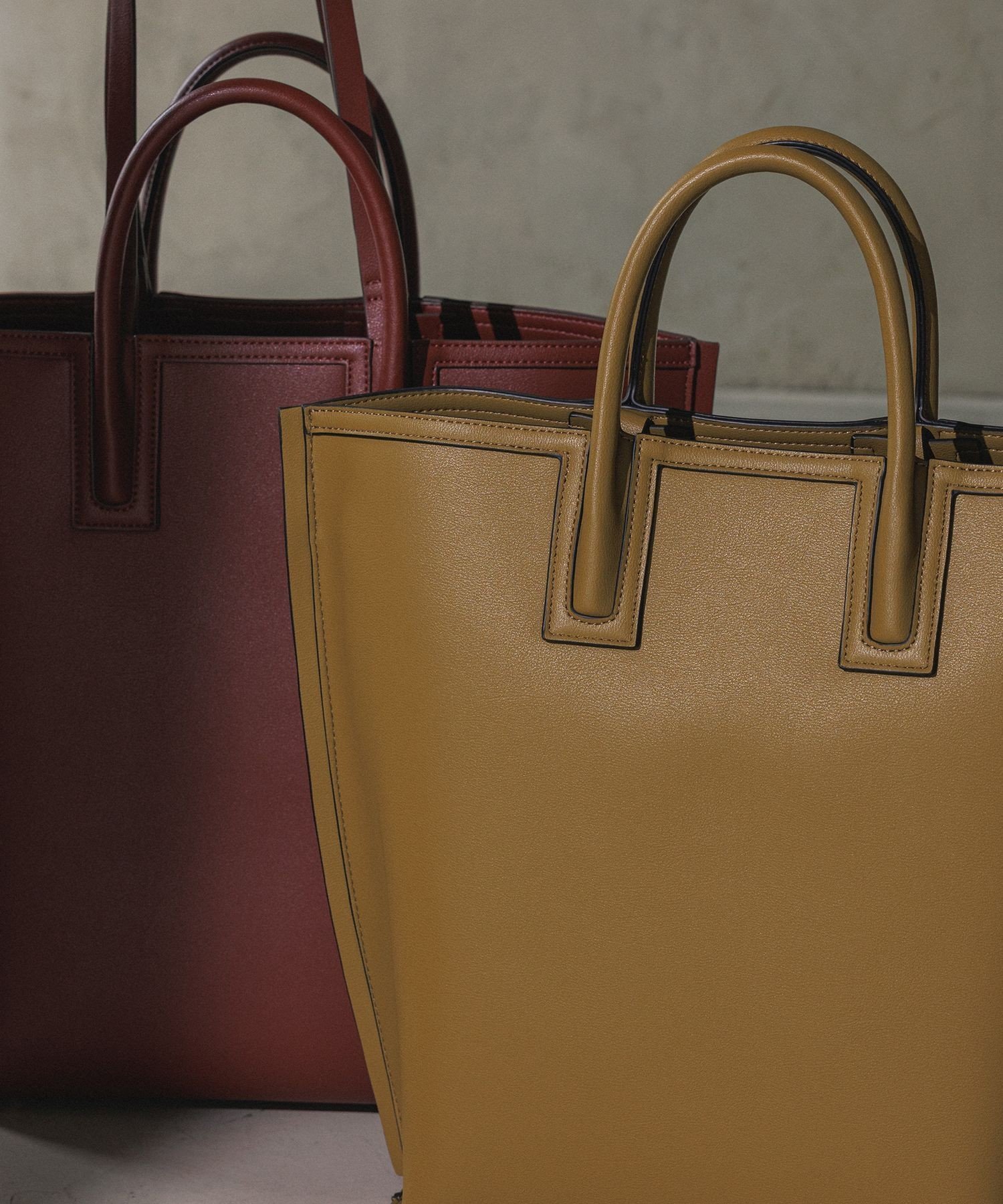 【ロペ/ROPE'】の【E POR】Ree BAG Large【通勤】【A4対応】 インテリア・キッズ・メンズ・レディースファッション・服の通販 founy(ファニー) 　ファッション　Fashion　レディースファッション　Fashion for Women　エレガント 上品　Elegant　軽量　Lightweight, Ultra Light　ショルダー　Shoulder, Shoulder Strap　ショート　Short, Short Length　シンプル　Simple, Minimal　スーツ　Suit, Formalwear　バランス　Balance, Style Balance　ビッグ　Big, Oversized　ポケット　Pocket, Pocket Detail　ロング　Long, Long-Length　おすすめ　Recommended / Our Picks　ビジネス 仕事 通勤　Business / Work / Commuting　カーキ(36)|ID: prp329100004850251 ipo3291000000035540972