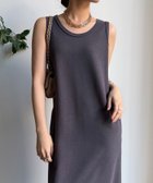 【ドゥドゥ/DouDou】の【全骨格細見え】ブークレーダンボールタンクワンピース 人気、トレンドファッション・服の通販 founy(ファニー) ファッション Fashion レディースファッション Fashion for Women ワンピース Dresses 春 Spring スマート Smart, Elegant スリット Slit, Slit Detail 雑誌 Magazine, Fashion Magazine タンク Tank Top, Sleeveless Top フラット Flat, Flat Shoes ポケット Pocket, Pocket Detail S/S・春夏 SS, Spring/Summer, Warm Season 再入荷 Restock / Back in Stock 夏 Summer エレガント 上品 Elegant 2025年 2025 2025春夏・S/S Spring/Summer 2025 SS25 thumbnail チャコールグレー|ID: prp329100004850269 ipo3291000000036042883