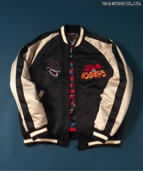 【エフオー オンラインストア/F.O.Online Store / KIDS】の【ゴジラ】ゴジラVSリバーシブルスカジャン(大人) 人気、トレンドファッション・服の通販 founy(ファニー) ファッション Fashion キッズファッション Fashion for Kids おすすめ Recommended / Our Picks リバーシブル Reversible, Two-Sided |ID:prp329100004850897