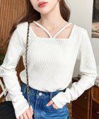 【モーメントプラス/moment+ / MEN】のT/Cカットテレコリブスクエアホルタープルオーバー オフホワイト|ID: prp329100004850965 ipo3291000000035936117