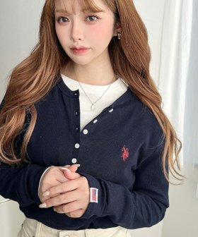 【モーメントプラス/moment+ / MEN】のU.S.POLO ASSN.ワンポイント刺繍長袖テレコリブヘンリーネックプルオーバー 人気、トレンドファッション・服の通販 founy(ファニー) ファッション Fashion メンズファッション Fashion for Men トップス・カットソー Cut & Sew Tops インナー Innerwear クラシカル Classical, Vintage-Inspired ショート Short, Short Length スニーカー Sneakers, Trainers スラックス Slacks, Dress Pants デニム Denim, Jeans Material トレンド Trend, Trending Now なめらか Smooth, Silky Texture 長袖 Long Sleeve, Full Sleeve フィット Fit, Slim Fit フレア Flare, Flared ベーシック Basic, Essential マーメイド Mermaid, Fishtail Silhouette ロング Long, Long-Length ワンポイント One Point, Statement Accent 冬 Winter / This Winter 再入荷 Restock / Back in Stock プチプライス・低価格 Affordable / Budget Price |ID:prp329100004850969