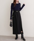 【ナチュラルクチュール/natural couture】のベルト付きナロースカート 人気、トレンドファッション・服の通販 founy(ファニー) ファッション Fashion レディースファッション Fashion for Women スカート Skirts ベルト&ウエストマーク Belts & Waist Accessories シンプル Simple, Minimal スニーカー Sneakers, Trainers フラップ Flap, Flap Pocket フロント Front, Front Design ポケット Pocket, Pocket Detail リラックス Relax, Relaxed Fit ロング Long, Long-Length 再入荷 Restock / Back in Stock おすすめ Recommended / Our Picks エレガント 上品 Elegant 2026年 2026 thumbnail ブラック|ID: prp329100004851008 ipo3291000000036042191