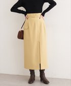 【ナチュラルクチュール/natural couture】のベルト付きナロースカート 人気、トレンドファッション・服の通販 founy(ファニー) ファッション Fashion レディースファッション Fashion for Women スカート Skirts ベルト&ウエストマーク Belts & Waist Accessories シンプル Simple, Minimal スニーカー Sneakers, Trainers フラップ Flap, Flap Pocket フロント Front, Front Design ポケット Pocket, Pocket Detail リラックス Relax, Relaxed Fit ロング Long, Long-Length 再入荷 Restock / Back in Stock おすすめ Recommended / Our Picks エレガント 上品 Elegant 2026年 2026 thumbnail イエロー|ID: prp329100004851008 ipo3291000000036042199