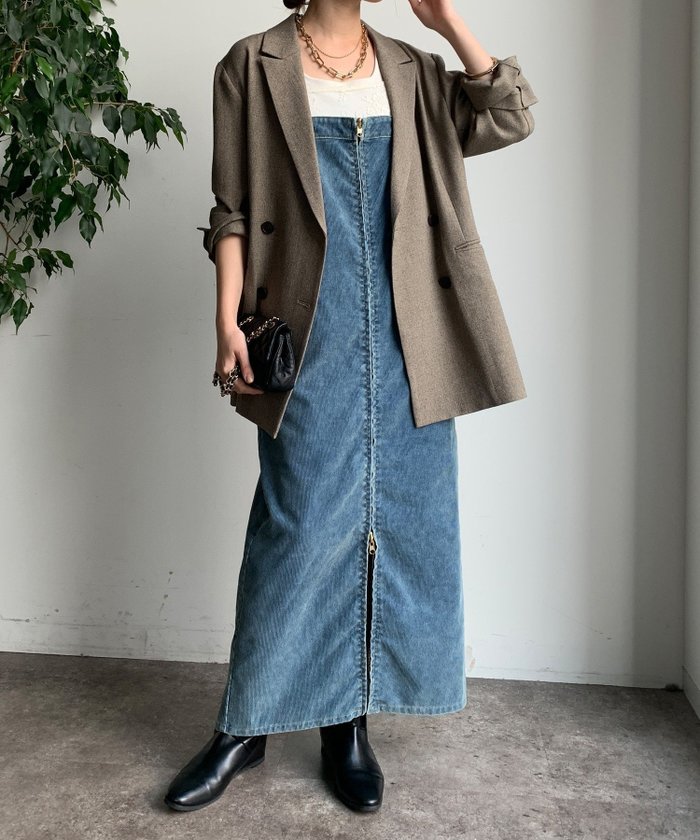 【ドゥドゥ/DouDou】の【新色追加】コーデュロイジャンスカ インテリア・キッズ・メンズ・レディースファッション・服の通販 founy(ファニー) https://founy.com/ ファッション Fashion レディースファッション Fashion for Women コーデュロイ Corduroy, Cord Fabric スマート Smart, Elegant センター Center, Center Line トレンド Trend, Trending Now 人気 Popular, Best Seller フロント Front, Front Design A/W・秋冬 Autumn/Winter 冬 Winter / This Winter 再入荷 Restock / Back in Stock 2025年 2025 2025-2026秋冬・A/W Autumn/Winter 2025–26 AW25–26 |ID: prp329100004851022 ipo3291000000035566765