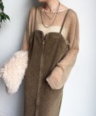 【ドゥドゥ/DouDou】の【新色追加】コーデュロイジャンスカ カーキ|ID: prp329100004851022 ipo3291000000035566771