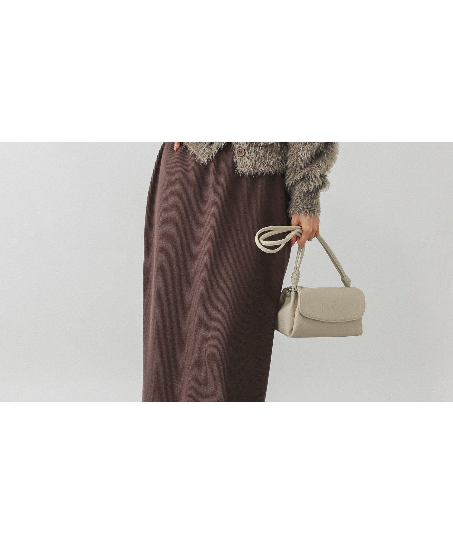 【グローバルワーク/GLOBAL WORK】のシャギーカーディガン*スカートSET/579504 インテリア・キッズ・メンズ・レディースファッション・服の通販 founy(ファニー) 　ファッション　Fashion　レディースファッション　Fashion for Women　スカート　Skirts　おすすめ　Recommended / Our Picks　カーディガン　Cardigan, Knitwear　シンプル　Simple, Minimal　スリット　Slit, Slit Detail　セットアップ　Set-Up, Coordinated Outfit　フェザーヤーン　Feather Yarn, Fluffy Yarn　フェミニン　Feminine, Girly　楽ちん　Easy Fit, Comfortable　モカ56|ID: prp329100004851463 ipo3291000000035592061