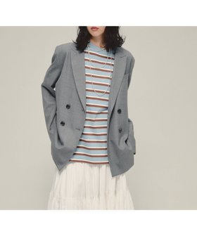 【ジーナシス/JEANASiS】のDaddy Jacket 人気、トレンドファッション・服の通販 founy(ファニー) ファッション Fashion レディースファッション Fashion for Women アウター Coat / Outerwear Collection レディースジャケット・軽アウター Jackets おすすめ Recommended / Our Picks なめらか Smooth, Silky Texture ジャケット Jacket, Outerwear ストレッチ Stretch, Stretchy Fabric バランス Balance, Style Balance ポケット Pocket, Pocket Detail マニッシュ Mannish, Boyish |ID:prp329100004851542