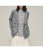 【ジーナシス/JEANASiS】のDaddy Jacket 人気、トレンドファッション・服の通販 founy(ファニー) ファッション Fashion レディースファッション Fashion for Women アウター Coat / Outerwear Collection レディースジャケット・軽アウター Jackets おすすめ Recommended / Our Picks なめらか Smooth, Silky Texture ジャケット Jacket, Outerwear ストレッチ Stretch, Stretchy Fabric バランス Balance, Style Balance ポケット Pocket, Pocket Detail マニッシュ Mannish, Boyish thumbnail グレー|ID: prp329100004851542 ipo3291000000035594956