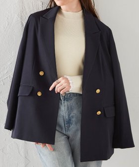 【ラナン/Ranan】のRanan/ゴールドボタンWテーラードジャケット 人気、トレンドファッション・服の通販 founy(ファニー) ファッション Fashion レディースファッション Fashion for Women アウター Coat / Outerwear Collection レディースジャケット・軽アウター Jackets テーラードジャケット / 通勤・きれいめスタイル Tailored Jackets & Blazers ウォッシャブル Machine Washable オケージョン Occasion Wear 洗える Machine Washable 秋 Autumn スマート Smart, Elegant ダウン Down, Puffer チェック Check, Plaid, Tartan ツイード Twill, Twill Weave デニム Denim, Jeans Material ポケット Pocket, Pocket Detail マニッシュ Mannish, Boyish A/W・秋冬 Autumn/Winter おすすめ Recommended / Our Picks エレガント 上品 Elegant 入学式 Entrance Ceremony 卒業式 Graduation Ceremony 結婚式 Wedding 披露宴 Wedding Reception 二次会 After Party |ID:prp329100004851546