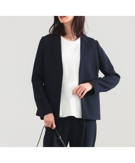 【デミルクス ビームス/Demi-Luxe BEAMS】の【期間限定+15%ポイントバック】トリアセ カラーレスジャケット* ビームスセレモニー2026 フォーマル 入学式 卒業式 入園式 卒園式 入社式 スーツ 人気、トレンドファッション・服の通販 founy(ファニー) ファッション Fashion レディースファッション Fashion for Women アウター Coat / Outerwear Collection レディースジャケット・軽アウター Jackets スーツ Business Suits & Workwear スーツジャケット・オフィスブレザー Suit Jackets / Blazers スーツ Suit, Formalwear フォーマル Formal, Dressy 入学式 Entrance Ceremony 卒業式 Graduation Ceremony |ID:prp329100004851566