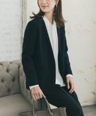 【アーバンリサーチ ドアーズ/URBAN RESEARCH DOORS】のツィードVネックロングジャケット 人気、トレンドファッション・服の通販 founy(ファニー) ファッション Fashion レディースファッション Fashion for Women アウター Coat / Outerwear Collection レディースジャケット・軽アウター Jackets ジャケット Jacket, Outerwear ツイード／ツィード Choker, Choker Necklace ツイード Twill, Twill Weave 定番 Standard, Basic Item フロント Front, Front Design ポケット Pocket, Pocket Detail S/S・春夏 SS, Spring/Summer, Warm Season 夏 Summer エレガント 上品 Elegant セレモニー Ceremony 入学式 Entrance Ceremony 卒業式 Graduation Ceremony ビジネス 仕事 通勤 Business / Work / Commuting 2026年 2026 thumbnail ネイビー|ID: prp329100004851572 ipo3291000000035596713