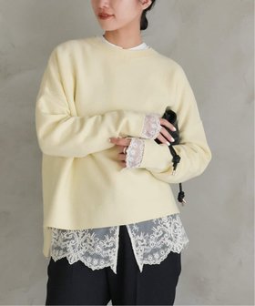 【スローブ イエナ/SLOBE IENA】の《セットアップ対応可/追加2》コットンダブルフェイスプルオーバー 人気、トレンドファッション・服の通販 founy(ファニー) ファッション Fashion レディースファッション Fashion for Women トップス・カットソー Cut & Sew Tops カジュアルプルオーバー・ニットトップス Pullovers & Knit Tops / Casual Pullovers 2026年 2026 イエロー Yellow カットソー Cut and Sewn Top スウェット / スエット Sweatshirt, Sweatwear セットアップ Set-Up, Coordinated Outfit ダブル Double, Double-Breasted フェイス Face, Facial Design |ID:prp329100004851574