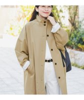 【アーバンリサーチ ドアーズ/URBAN RESEARCH DOORS】のBACKヨークスタンドカラーコート 人気、トレンドファッション・服の通販 founy(ファニー) ファッション Fashion レディースファッション Fashion for Women アウター Coat / Outerwear Collection コート・ロングコート・ピーコート Long Coats, Peacoats & More 2026年 2026 シンプル Simple, Minimal スタンド Stand Collar, Upright Stand ヨーク Yoke, Yoke Design エレガント 上品 Elegant 夏 Summer 春 Spring S/S・春夏 SS, Spring/Summer, Warm Season |ID:prp329100004851587