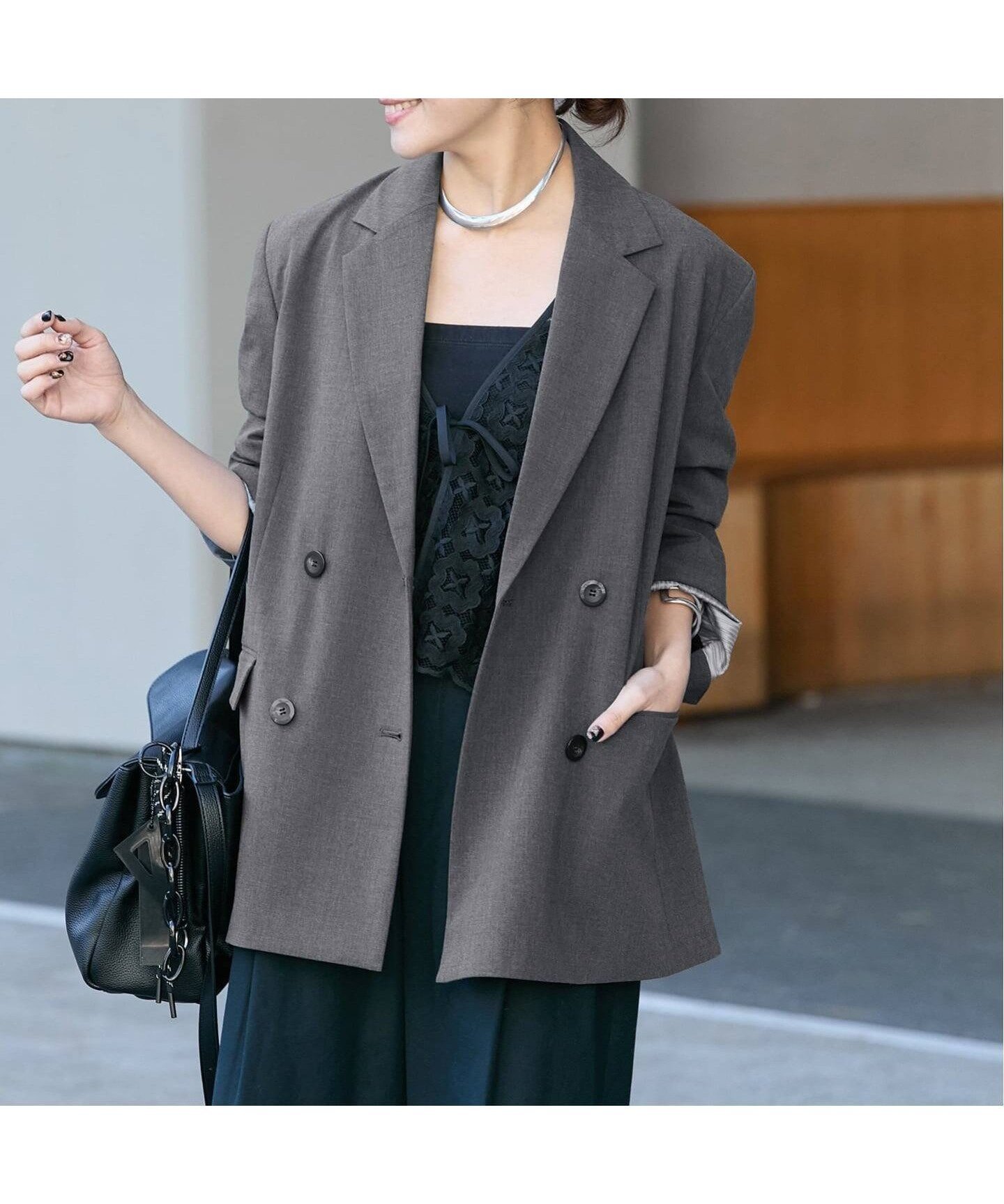 【ジャーナルスタンダード/JOURNAL STANDARD】の《追加2》2WAYトロジャケット インテリア・キッズ・メンズ・レディースファッション・服の通販 founy(ファニー) 　ファッション　Fashion　レディースファッション　Fashion for Women　アウター　Coat / Outerwear Collection　レディースジャケット・軽アウター　Jackets　オケージョン　Occasion Wear　ジャケット　Jacket, Outerwear　スラックス　Slacks, Dress Pants　セットアップ　Set-Up, Coordinated Outfit　デニム　Denim, Jeans Material　トレンド　Trend, Trending Now　バランス　Balance, Style Balance　パーカー　Hoodie, Parka　ロング　Long, Long-Length　ビジネス 仕事 通勤　Business / Work / Commuting　羽織　Haori, Light Jacket　グレー|ID: prp329100004851621 ipo3291000000036036645