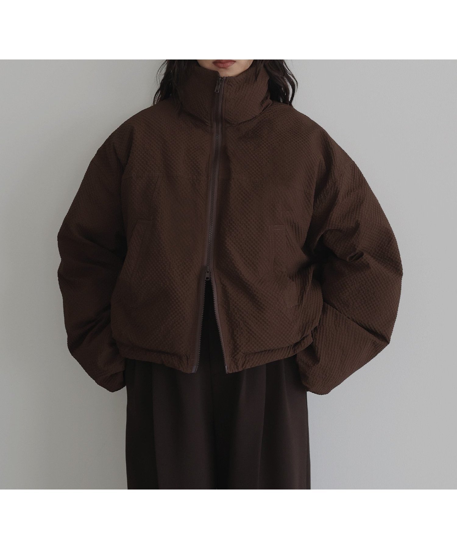 【ヘラム/hellam】のパディングショートダウンジャケット 人気、トレンドファッション・服の通販 founy(ファニー) 　ファッション　Fashion　レディースファッション　Fashion for Women　アウター　Coat / Outerwear Collection　レディースジャケット・軽アウター　Jackets　コンパクト　Compact, Small Size　ジャケット　Jacket, Outerwear　ダウン　Down, Puffer　 other-1|ID: prp329100004851635 ipo3291000000036219194