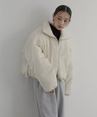 【ヘラム/hellam】のパディングショートダウンジャケット ホワイト系その他|ID: prp329100004851635 ipo3291000000036219207