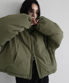 【ヘラム/hellam】のパディングショートダウンジャケット カーキ|ID: prp329100004851635 ipo3291000000036219210