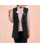 【グローバルワーク/GLOBAL WORK】のウツクシルエットジレ/581033 人気、トレンドファッション・服の通販 founy(ファニー) ファッション Fashion レディースファッション Fashion for Women アウター Coat / Outerwear Collection トップス・カットソー Cut & Sew Tops ベスト&ジレ / 重ね着スタイル Vests & Gilets シンプル Simple, Minimal ストレッチ Stretch, Stretchy Fabric セットアップ Set-Up, Coordinated Outfit セレモニー Ceremony thumbnail ブラック09|ID: prp329100004851653 ipo3291000000035600115