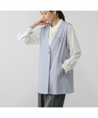 【グローバルワーク/GLOBAL WORK】のウツクシルエットジレ/581033 人気、トレンドファッション・服の通販 founy(ファニー) ファッション Fashion レディースファッション Fashion for Women アウター Coat / Outerwear Collection トップス・カットソー Cut & Sew Tops ベスト&ジレ / 重ね着スタイル Vests & Gilets シンプル Simple, Minimal ストレッチ Stretch, Stretchy Fabric セットアップ Set-Up, Coordinated Outfit セレモニー Ceremony thumbnail サックス80|ID: prp329100004851653 ipo3291000000035600124