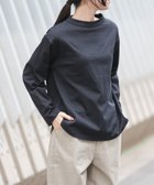 【アーバンリサーチ ドアーズ/URBAN RESEARCH DOORS】のFORK SPOON ボトルネックロングスリーブTシャツ 人気、トレンドファッション・服の通販 founy(ファニー) ファッション Fashion レディースファッション Fashion for Women トップス・カットソー Cut & Sew Tops シャツ・ブラウス・オフィスカジュアル Elegant Blouses & Button-Ups ロングTシャツ・Tシャツ Longline T-Shirts & Tees インナー Innerwear 春 Spring 今季 This Season, Current Season シンプル Simple, Minimal デニム Denim, Jeans Material ベーシック Basic, Essential ボトルネック Bottle Neck, Mock Neck ラウンド Round, Round Neck ワイド Wide, Wide Fit S/S・春夏 SS, Spring/Summer, Warm Season 夏 Summer 2026年 2026 thumbnail ブラック|ID: prp329100004851661 ipo3291000000035600483