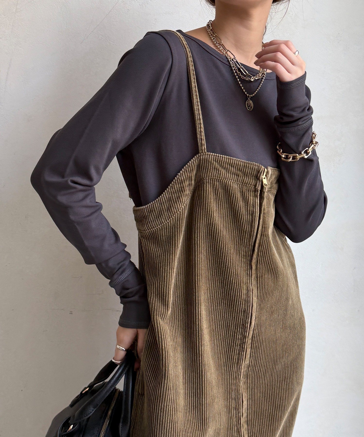 【ドゥドゥ/DouDou】の【WEB限定】ウォームロンTEE インテリア・キッズ・メンズ・レディースファッション・服の通販 founy(ファニー) 　ファッション　Fashion　レディースファッション　Fashion for Women　トップス・カットソー　Cut & Sew Tops　ロングTシャツ・Tシャツ　Longline T-Shirts & Tees　インナー　Innerwear　ウォーム　Warm Fabric　シンプル　Simple, Minimal　スマート　Smart, Elegant　タンク　Tank Top, Sleeveless Top　ロング　Long, Long-Length　A/W・秋冬　Autumn/Winter　冬　Winter / This Winter　再入荷　Restock / Back in Stock　2025年　2025　2025-2026秋冬・A/W　Autumn/Winter 2025–26 AW25–26　チャコールグレー|ID: prp329100004851676 ipo3291000000035601207