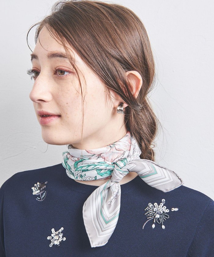 【ユナイテッドアローズ/UNITED ARROWS】のmanipuri SILK 65*65 スカーフ 25SS インテリア・キッズ・メンズ・レディースファッション・服の通販 founy(ファニー) https://founy.com/ ファッション Fashion レディースファッション Fashion for Women シルク Silk, 100% Silk シンプル Simple, Minimal ジャケット Jacket, Outerwear スカーフ Scarf, Neckwear ストール Stole, Wrap デニム Denim, Jeans Material 人気 Popular, Best Seller パターン Pattern, Design Print アウトレット Outlet / Clearance エレガント 上品 Elegant 2025年 2025 2025春夏・S/S Spring/Summer 2025 SS25 |ID: prp329100004851779 ipo3291000000035603586