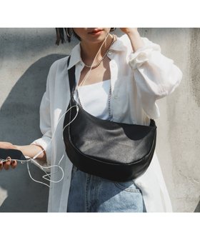 【ラシット/russet】のソフトレザーラウンドショルダーバッグ 人気、トレンドファッション・服の通販 founy(ファニー) ファッション Fashion レディースファッション Fashion for Women バッグ Bags ショルダー Shoulder, Shoulder Strap |ID:prp329100004852162