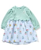【エフオー オンラインストア/F.O.Online Store / KIDS】のWEB限定 スカラップドッキングワンピース 人気、トレンドファッション・服の通販 founy(ファニー) ファッション Fashion キッズファッション Fashion for Kids ワンピース Dresses プリント Print, Printed Pattern thumbnail ミント|ID: prp329100004852196 ipo3291000000036067297