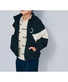 【エフオー オンラインストア/F.O.Online Store / KIDS】のマルチカラーウィンドブレーカー 人気、トレンドファッション・服の通販 founy(ファニー) ファッション Fashion キッズファッション Fashion for Kids コンパクト Compact, Small Size ループ Loop, Loop Knit 切替 Switching, Contrast Panel 春 Spring thumbnail ブラック|ID: prp329100004852218 ipo3291000000036205431